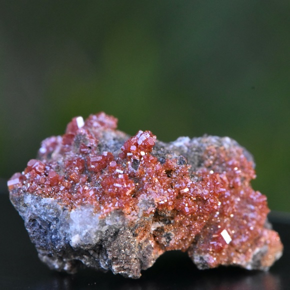 Arizona Vanadinite Rock | Red Crystals | La Paz County | Arizona | Raw Stone - Picture 5 of 8